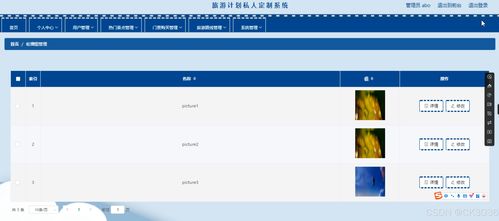 springboot旅游计划私人定制系统5c13x 程序 源码 数据库 调试部署 开发环境